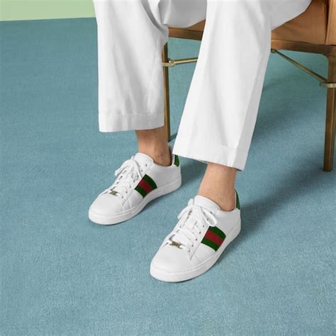 ace with gucci print|gucci ace sneakers with web.